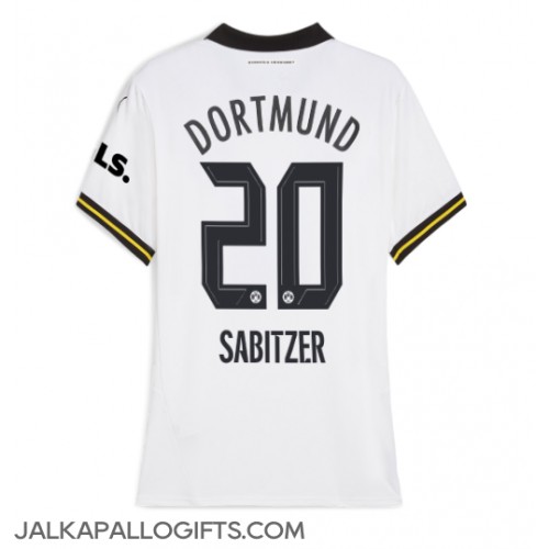 Borussia Dortmund Marcel Sabitzer #20 Kolmaspaita Naiset 2024-25 Lyhythihainen